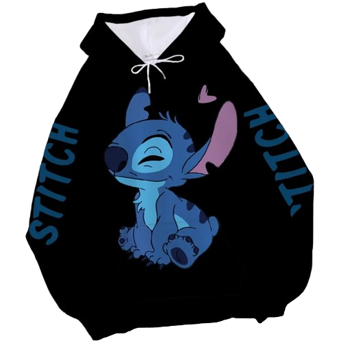 Sweatshirt à capuche Stitch - DISNEY