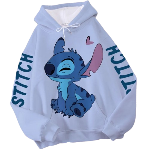 Sweatshirt à capuche Stitch - DISNEY