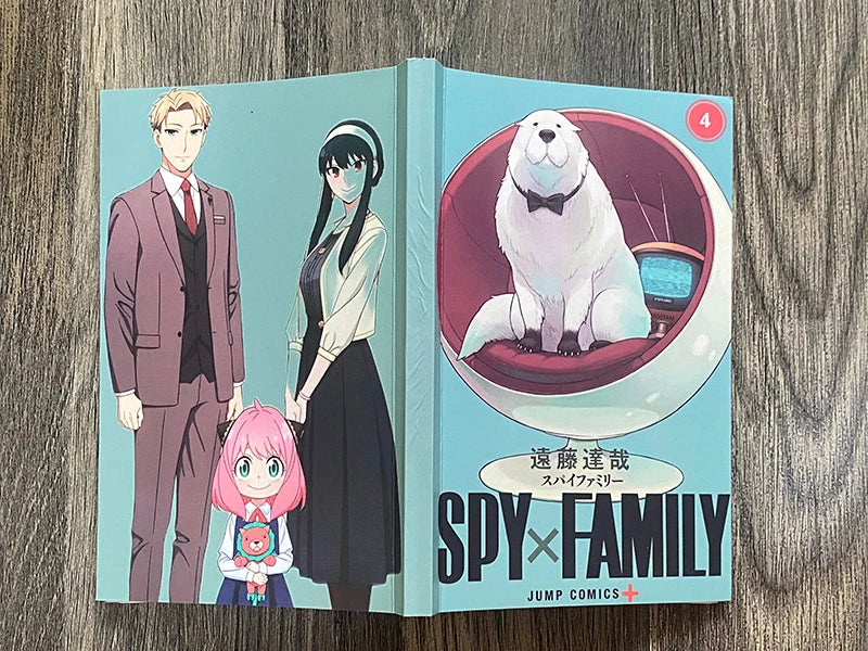 Manga Tome 1 à 7 SPY×FAMILY - En Anglais