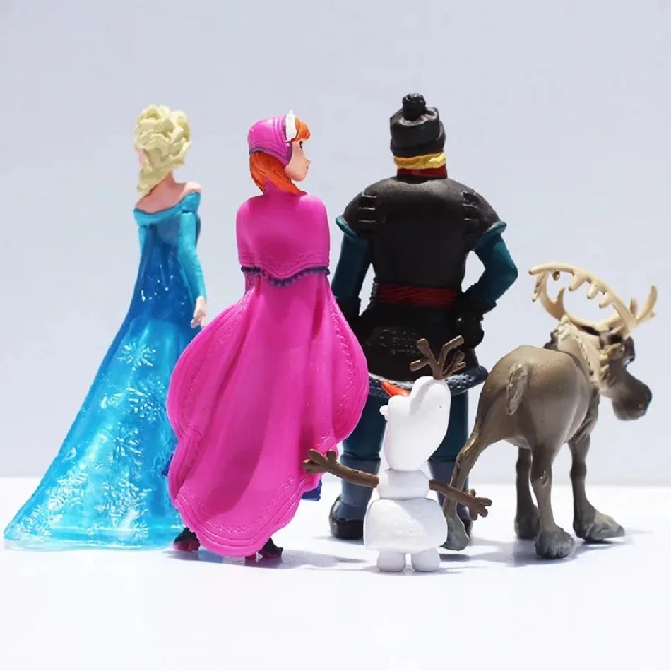 5 Figurines - La Reines des Neiges