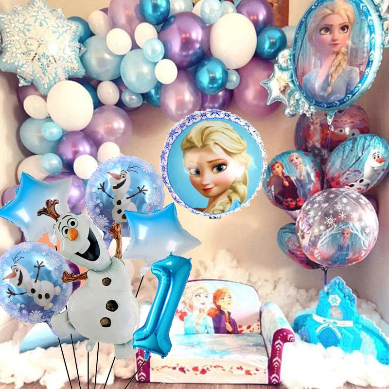 Ballons La Reine des Neiges - Lot de 6 - DISNEY