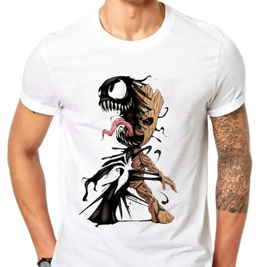 Tee-shirt - Groot & Venom