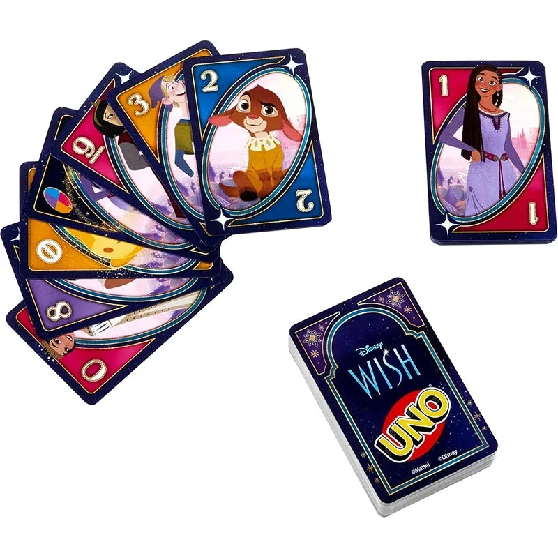 Jeu de carte UNO - Wish - DISNEY